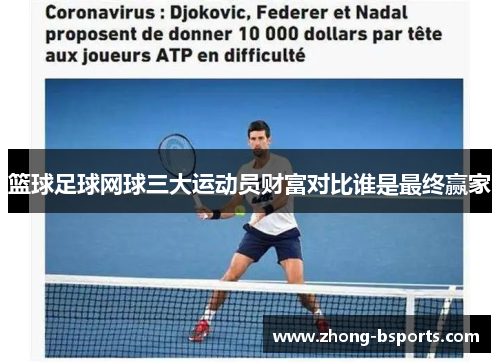 篮球足球网球三大运动员财富对比谁是最终赢家